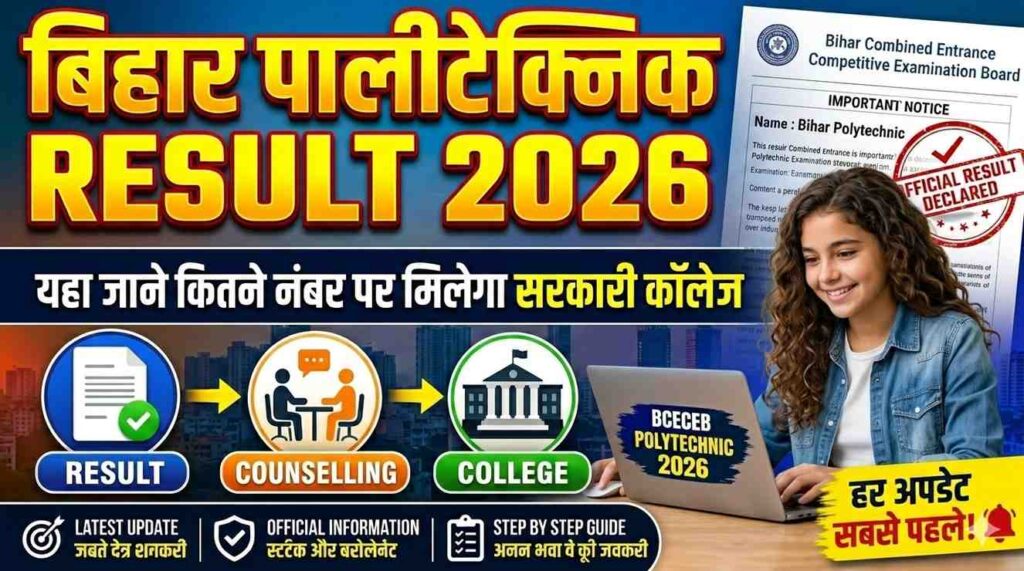 Bihar Polytechnic Result 2026