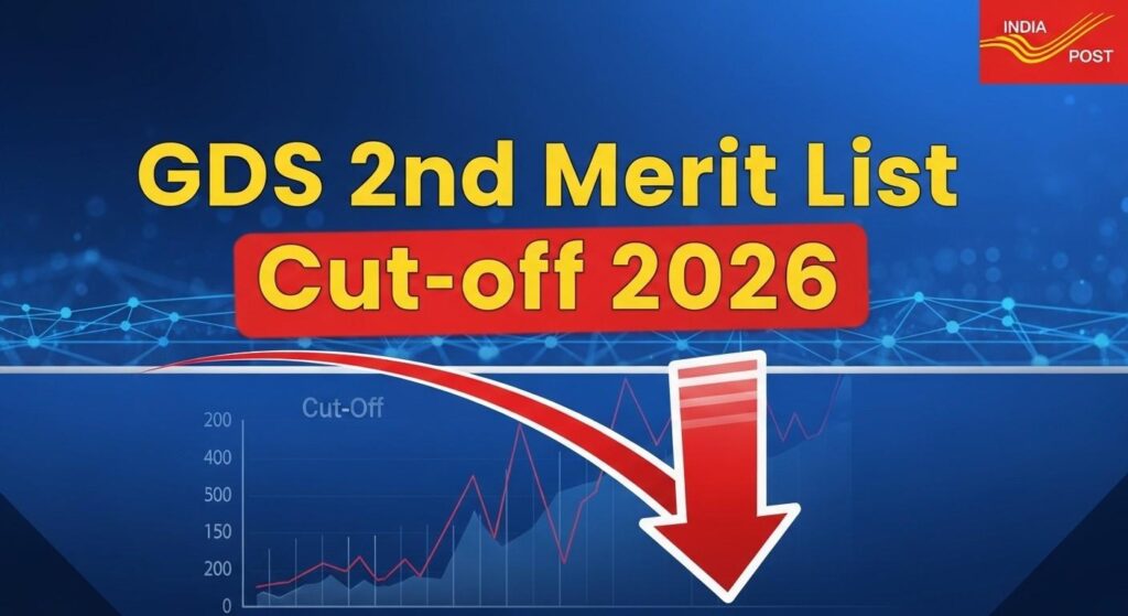 GDS 2nd Merit List Cut-off 2026